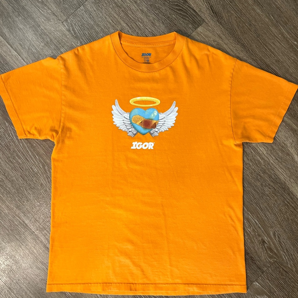 Igor Orange Graphic T-Shirt